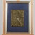 Framed Artwork in Chiselled Embossed Brass by Pericle Fazzini, 1970s For Sale - Image 6 of 6