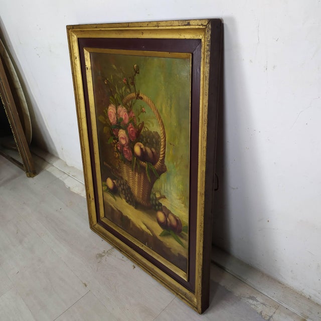 Still Life, Oil on Canvas, Framed For Sale - Image 6 of 16