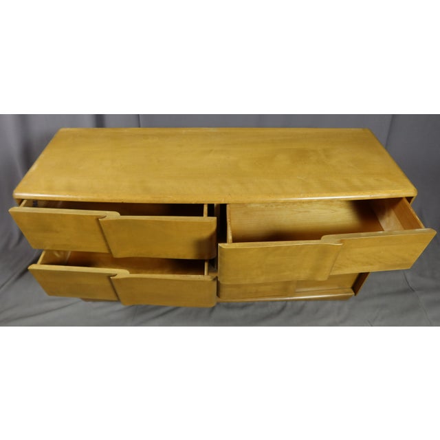 Vintage Chest of Drawers in Beech For Sale - Image 3 of 12