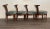 Wood Mid-Century Modern MCM Chairs Attributed to William Billy Haines - Set of Four For Sale - Image 7 of 10