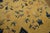 Striking Yellow-Canary Background Color With Nice Foliate Pattern Antique Chinese Ningxia Rug For Sale - Image 4 of 8