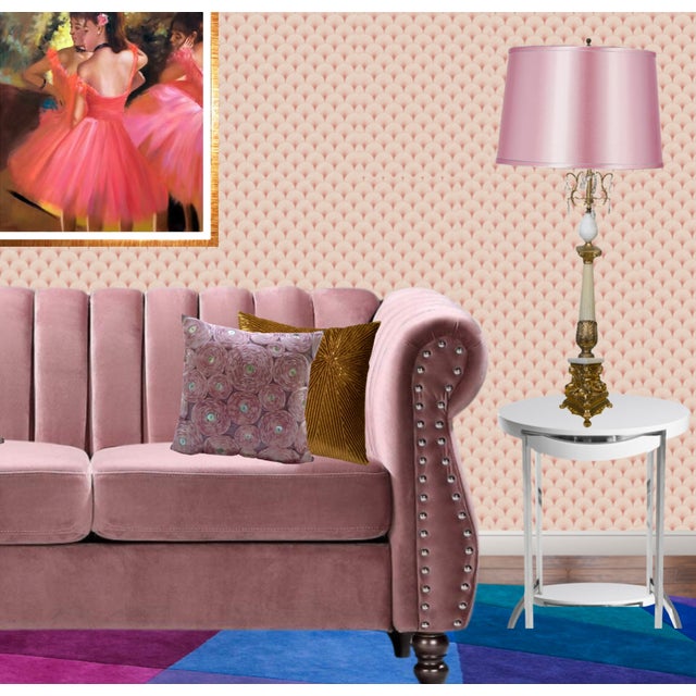 Stiffel Vintage Corinthian Column Table Lamp For Sale - Image 4 of 12