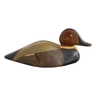 Primitive Antique Wood Duck Decoy For Sale