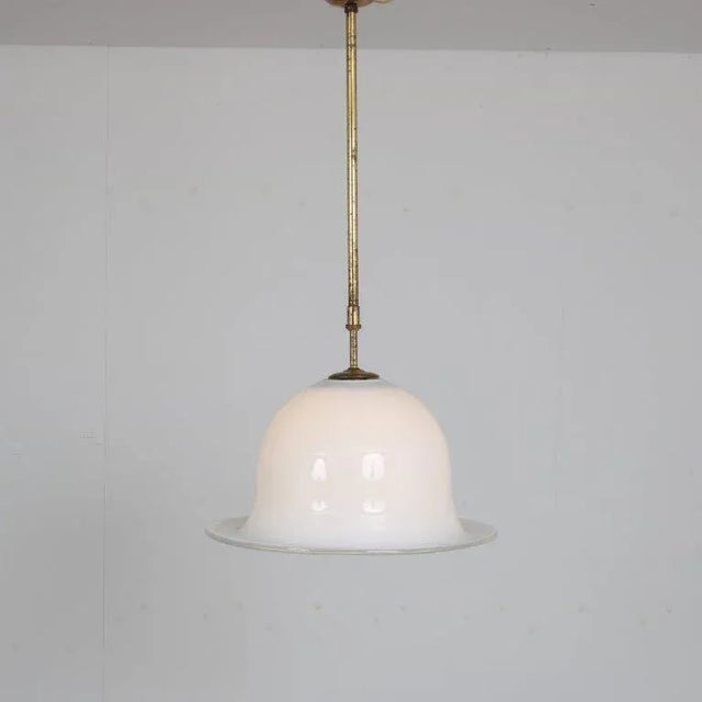 Murano Glass Hanging Lamp, Italy, 1970s For Sale - Image 3 of 12