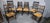 Harlequin Kitchen Dining Chairs, 1880, Set of 8 For Sale - Image 6 of 16
