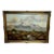 Oil Painting Scottish Highlands Sheep Grazing Ben Nevis Range by Wendy Reeves C1990's Framed For Sale