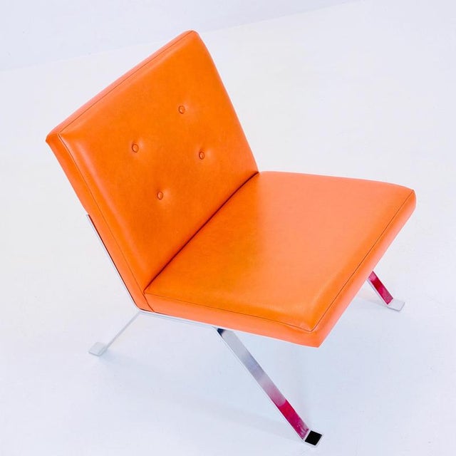 Mid-Century Modern Lounge Chair in Leather by Hans Eichenberger for Girsberger, 1960s For Sale - Image 13 of 18