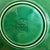 Gien Large Green Leaf Plates from Gien, 1950s, Set of 4 For Sale - Image 4 of 6