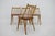 Brown Antonin Suman Beech Dining Chairs, 1970s, Set of 4 For Sale - Image 8 of 16
