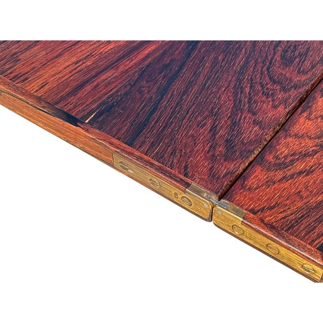 1960's Svend Langkilde Attributed Folding Table For Sale In Tampa - Image 6 of 9