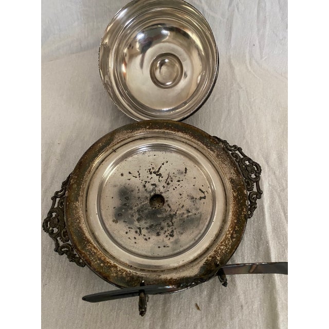 Vintage Hartford Silverplate Butter Dish For Sale In Charlotte - Image 6 of 8