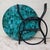 Metal 27" Emerald Green Moroccan Mosaic Table — Bejmat Tile Design For Sale - Image 7 of 8