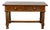 18th Century Spanish Walnut Console Table with Carved Drawers and Baluster Legs For Sale