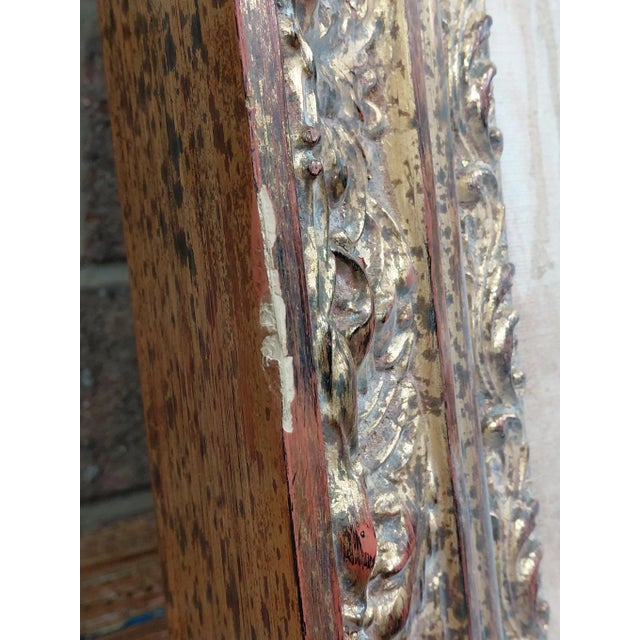 Framed Signed François Fressinier Mixed Media Painting For Sale - Image 13 of 16