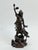 17th Century Antique 16th/17th Century Ming Dynasty Bronze Figure of a Daoist Immortal With a Crane For Sale - Image 5 of 9