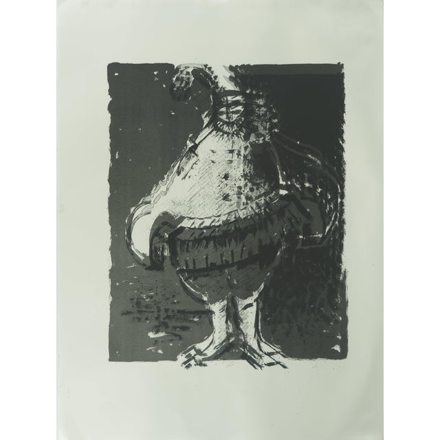 Roger Crusat, Le clown flou, Lithograph For Sale - Image 6 of 6