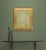 Heavily textured in rich oil pain, a contemplative colorfield painting in yellows with hints of red, gray, and white....