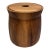 Vintage Midcentury Insulated Wood Ice Bucket For Sale