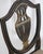 19th Century Set of Four 19th Century Swedish Blackened Wood and Gilt Lyre-Back Chairs For Sale - Image 5 of 18