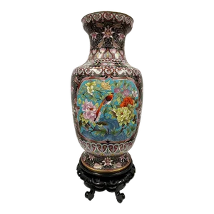 Mid-20th Century Chinese Cloisonne Vase