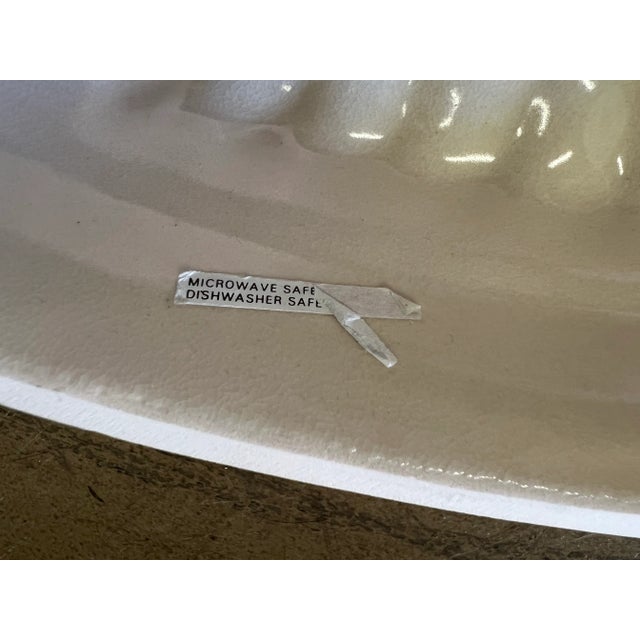 Vintage Farmhouse Style Ceramic Heart For Sale - Image 4 of 4