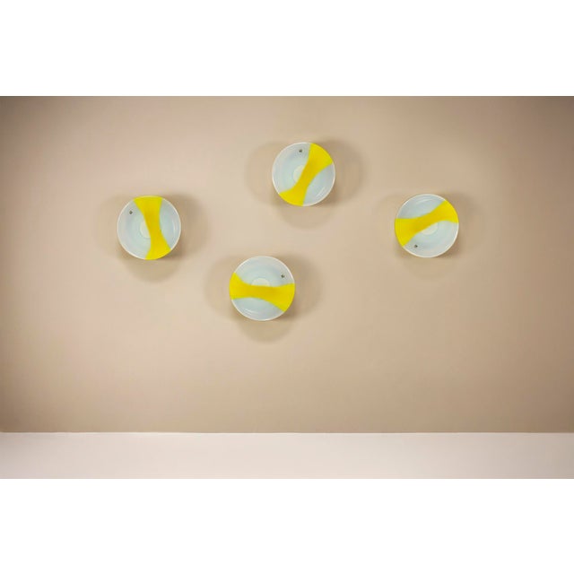 Sierra Wall Lights by Roberto Pamio for Leucos, 1970s, Set of 4 For Sale - Image 13 of 13