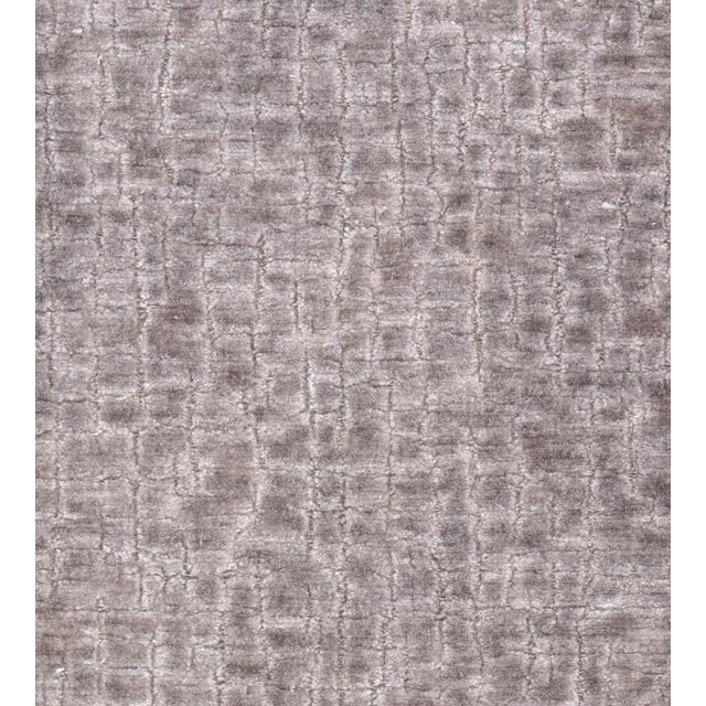 Traditional Sample - The House of Scalamandré Gaspra Fabric, Lilac Smoke For Sale - Image 3 of 3