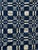 Mid 19th Century Antique 19th Century Hand Loom Woven Blue and White Coverlet For Sale - Image 5 of 16