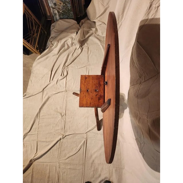 Mid 18th Century Antique Tilt Top Bird Cage Table For Sale - Image 4 of 11