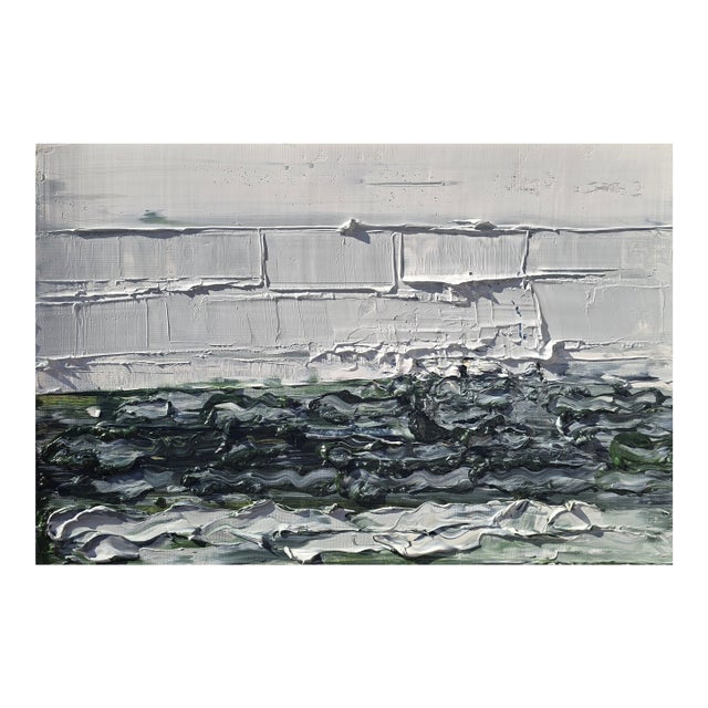 Contemporary Abstract Landscape Oil Painting by Diane Grant For Sale