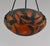 French Art Deco Pendant Light by Daum & Majorelle - 1925 Cameo Chandelier France For Sale - Image 9 of 15