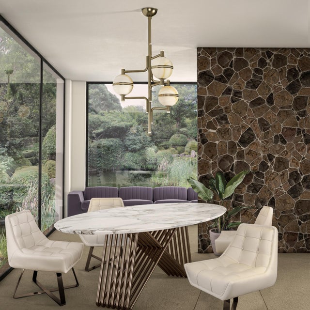 Beige Andros II Suspension Lamp by Creativemary For Sale - Image 8 of 10