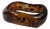 1970s Italian Lucite Tortoise Shell Abstract Bangle For Sale