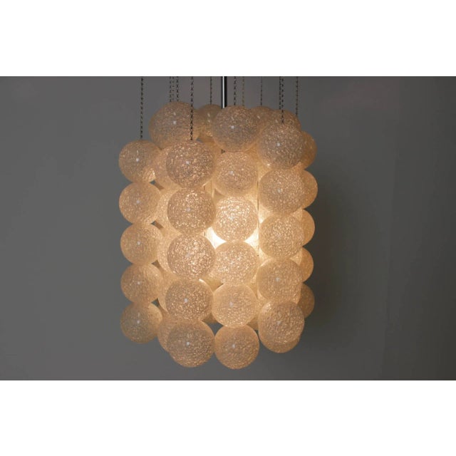 Mid-Century Modern Bubble Pendant Lamp by Josef Hurka for Napako, 1970s For Sale - Image 3 of 9