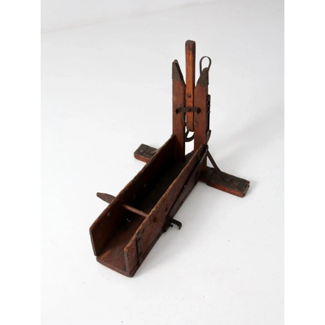 Antique Wood Bender Woodworking Tool For Sale - Image 10 of 10