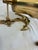 Mid 20th Century Vintage Solid Brass Anchor Bell With Rope Pull For Sale - Image 5 of 9