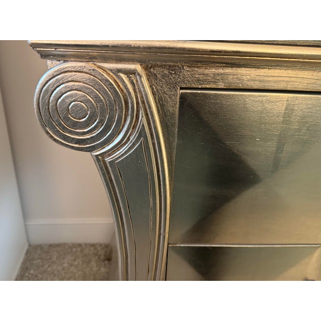 1980s Silver Glam Dresser For Sale - Image 10 of 12
