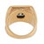Vintage Gia 2.91 Carat Diamond 14k Yellow Gold Ring, Size 7.5 For Sale In Los Angeles - Image 6 of 6