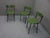 Mid-Century Chairs and Stools, 1960s Set of 3 For Sale - Image 4 of 14