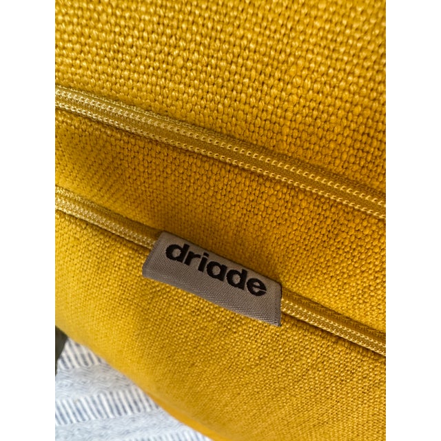 Faye Toogood for Driade Roly Poly Ochre Armchair For Sale - Image 10 of 12