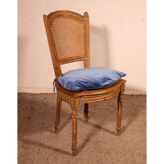 Early 19th Century Directoire Oak Chair For Sale - Image 14 of 14