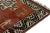 1950s Vintage Turkish Tribal Runner in Brown and White With Multicolor Geometric Figures For Sale - Image 5 of 7