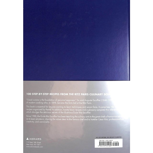 Traditional "Escoffier Ritz Paris 100 Step-By-Step Recipes From the Ritz Paris Culinary School" 2016 For Sale - Image 3 of 12