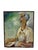 Framed original oil on canvas depicting an Asian man who appears to be deep in thought. This painting is signed by the...