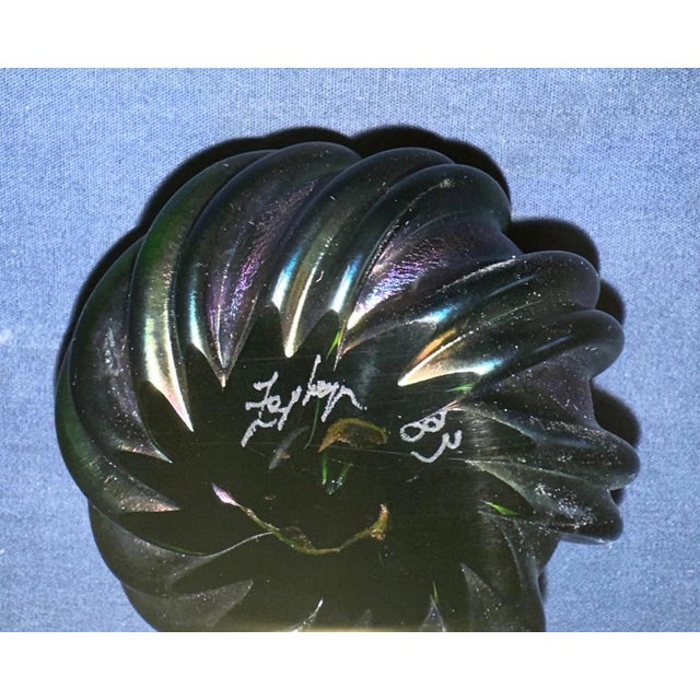 Late 20th Century Late 20th Century Zephyr Glass Works Paperweight For Sale - Image 5 of 5