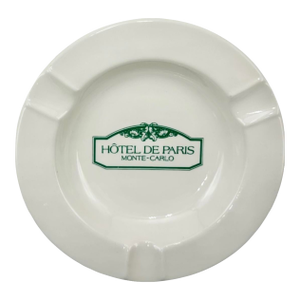 Vintage Hotel De Paris Monte-Carlo Ceramic Ashtray Catchall Dish