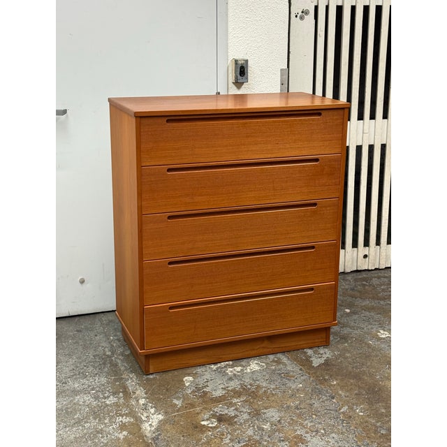 Nils Jonsson for Torring Møbelfabrik Five Drawer Dresser, Circa 1960's For Sale - Image 12 of 12