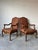 French Provincial Pair of Vintage French Provincial Louis XV–Style Armchairs by Hickory, Nc/ Sold For Sale - Image 3 of 12