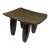 Wood African Senufo Wood Low Stool I . Coast 16" W For Sale - Image 7 of 11
