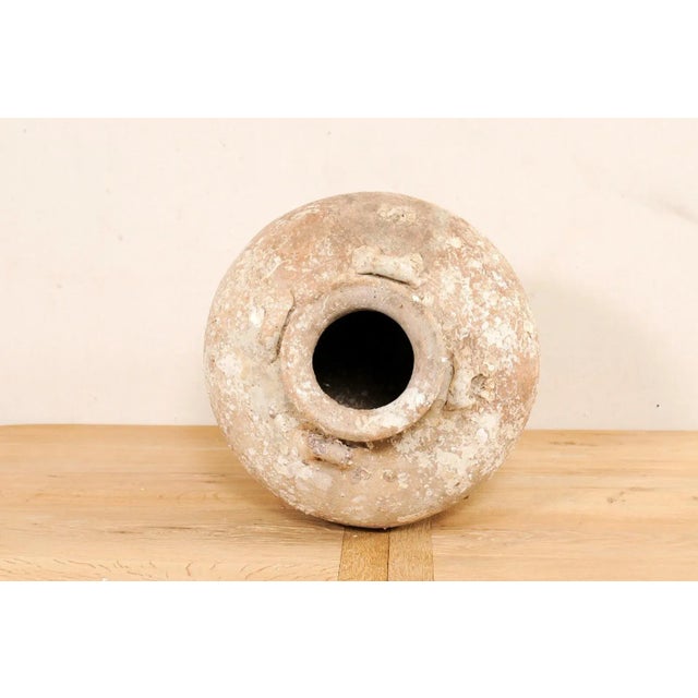 16th Century Shipwreck Salvaged Ming Gap Jar For Sale - Image 4 of 10